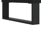 Mobile Porta Dischi Nero 74,5x38x48 cm in Legno truciolato