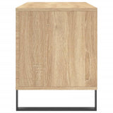 Mobile Porta Dischi Rovere Sonoma 100x38x48cm Legno truciolato