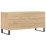 Mobile Porta Dischi Rovere Sonoma 100x38x48cm Legno truciolato