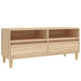 Mobile TV Rovere Sonoma 100x34,5x44,5 cm in Legno truciolato