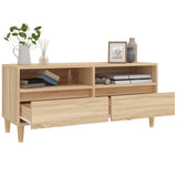 Mobile TV Rovere Sonoma 100x34,5x44,5 cm in Legno truciolato