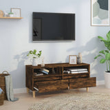 Mobile TV Rovere Fumo 100x34,5x44,5 cm in Legno truciolato