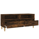 Mobile TV Rovere Fumo 100x34,5x44,5 cm in Legno truciolato