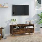 Mobile TV Rovere Fumo 100x34,5x44,5 cm in Legno truciolato