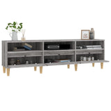 Mobile Porta TV Grigio Sonoma 150x30x44,5 cm Legno truciolato