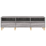Mobile Porta TV Grigio Sonoma 150x30x44,5 cm Legno truciolato