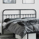 Testiera di Ricambio in Metallo Nero 160 cm