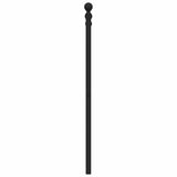 Testiera di Ricambio in Metallo Nero 135 cm