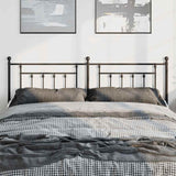 Testiera di Ricambio in Metallo Nero 180 cm