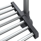 Ripiano da Cucina 50x25x(50-70) cm in Alluminio