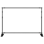 Supporto per Fondale Nero 305x243 cm in Acciaio
