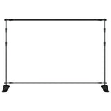 Supporto per Fondale Nero 305x243 cm in Acciaio