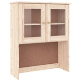 Credenza ALTA 77x35x188 cm in Legno Massello di Pino