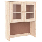 Credenza ALTA 77x35x188 cm in Legno Massello di Pino