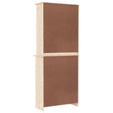 Credenza ALTA 77x35x188 cm in Legno Massello di Pino