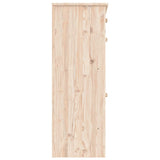 Scarpiera ALTA 77x35x96 cm in Legno Massello di Pino