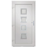 Porta Ingresso Antracite 88x200 cm in PVC