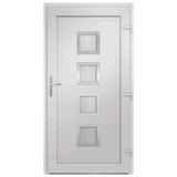 Porta Ingresso Antracite 98x190 cm in PVC