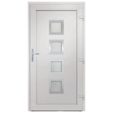 Porta Ingresso Antracite 98x208 cm in PVC