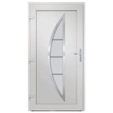 Porta Ingresso Antracite 98x190 cm in PVC