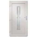 Porta Ingresso Antracite 98x190 cm in PVC