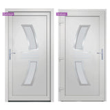 Porta Ingresso Bianca 108x208 cm in PVC