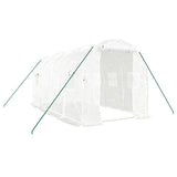 Serra con Telaio in Acciaio Bianco 8 m 4x2x2 m