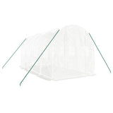 Serra con Telaio in Acciaio Bianco 8 m 4x2x2 m