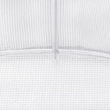 Serra con Telaio in Acciaio Bianco 8 m 4x2x2 m