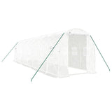 Serra con Telaio in Acciaio Bianco 16 m 8x2x2 m
