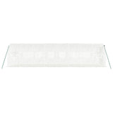 Serra con Telaio in Acciaio Bianco 16 m 8x2x2 m