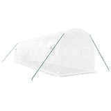 Serra con Telaio in Acciaio Bianco 16 m 8x2x2 m