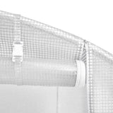 Serra con Telaio in Acciaio Bianco 16 m 8x2x2 m