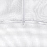 Serra con Telaio in Acciaio Bianco 16 m 8x2x2 m