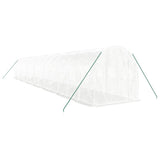 Serra con Telaio in Acciaio Bianco 28 m 14x2x2 m
