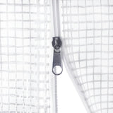 Serra con Telaio in Acciaio Bianco 28 m 14x2x2 m