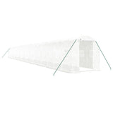 Serra con Telaio in Acciaio Bianco 40 m 20x2x2 m