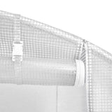 Serra con Telaio in Acciaio Bianco 40 m 20x2x2 m