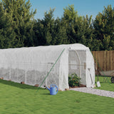 Serra con Telaio in Acciaio Bianco 48 m 24x2x2 m