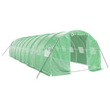 Serra con Telaio in Acciaio Verde 30 m 10x3x2 m