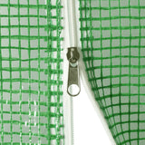 Serra con Telaio in Acciaio Verde 30 m 10x3x2 m