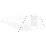 Serra con Telaio in Acciaio Bianco 42 m 14x3x2 m