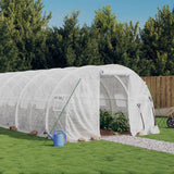 Serra con Telaio in Acciaio Bianco 42 m 14x3x2 m