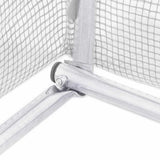 Serra con Telaio in Acciaio Bianco 36 m 6x6x2,85 m