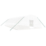Serra con Telaio in Acciaio Bianco 72 m 12x6x2,85 m