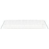 Serra con Telaio in Acciaio Bianco 72 m 12x6x2,85 m