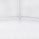 Serra con Telaio in Acciaio Bianco 72 m 12x6x2,85 m