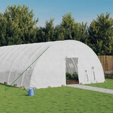 Serra con Telaio in Acciaio Bianco 72 m 12x6x2,85 m