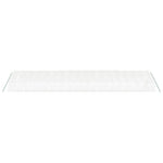 Serra con Telaio in Acciaio Bianco 108 m 18x6x2,85 m