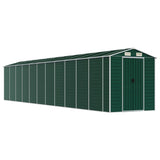 Capanno da Giardino Verde 191x980x198 cm in Acciaio Zincato